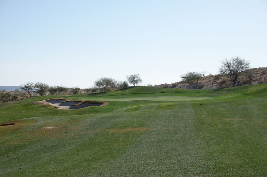 8th Hole at Rams Hill Golf Club (498 Yard Par 4)